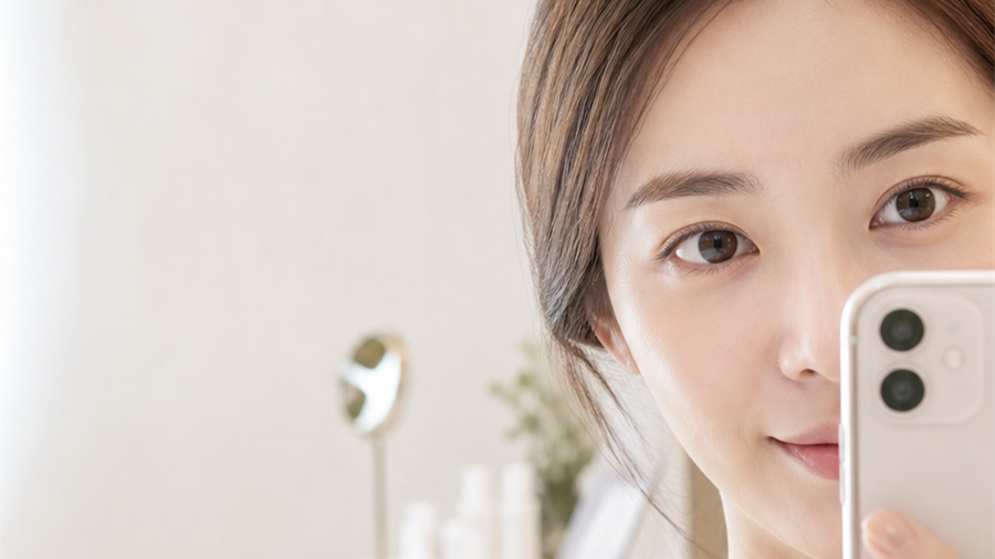 Dr. Julia 眼袋 AI 視覺示意落地頁