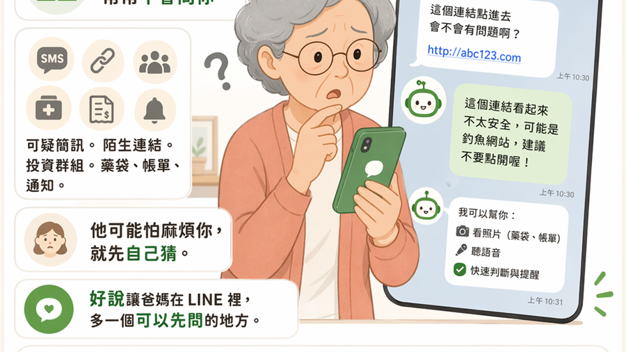好說AI 長輩 LINE 助手